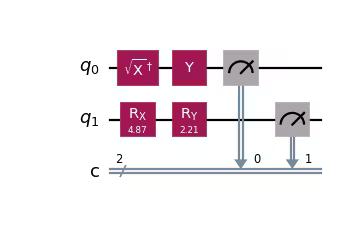 Circuit diagram output by the previous code.