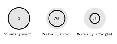 purity of the qubit state