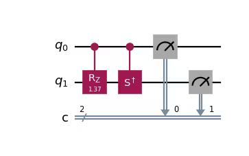 Circuit diagram output by the previous code.