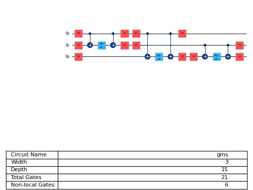 Diagram illustrating the previously described circuit.