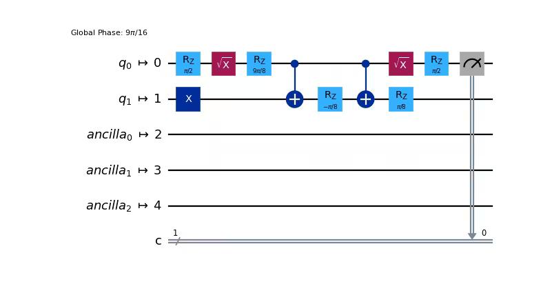 Circuit diagram output by the previous code.