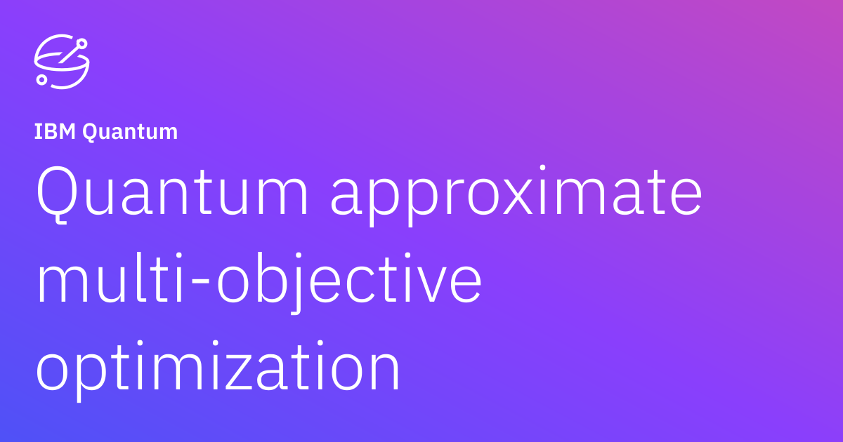 There is no single best portfolio when optimizing for return, risk, and diversification. There is only a Pareto front of trade-offs. In our #Qiskit tutorial, learn how to use quantum approximate multi-objective optimization to explore these trade-offs: 📷 additional source image 2