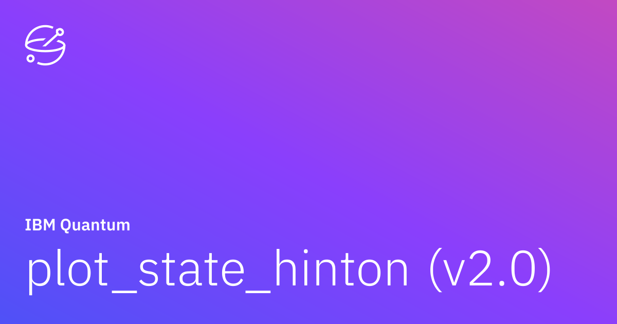 plot_state_hinton (v2.0) | IBM Quantum Documentation